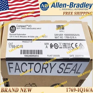 1PC NEW Compact I/O Input Module 1769-IQ16/A AB FREE SHIP US 1769IQ16 - Picture 1 of 5