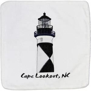 Embroidered Cushion Pillow Cover Marine Art Cape Lookout Outdoor Marine Canvas - Picture 1 of 6