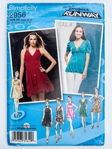 Simplicity Sewing Pattern 2956 Dress Project Runway Misses Size 4-12 - Picture 1 of 2