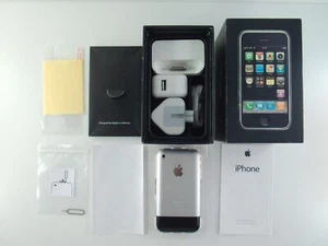 Apple iPhone 2g 8gb 1st Generation A1203 - *Matching Box - iOS 1* - Rare 2007 - Picture 1 of 24