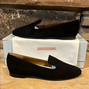 Mocassini classici in camoscio nero Margaux - Foto 1 di 9