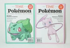 2024 Time Magazine Pokémon Show Bulbasaur & Mew - Time Special Edition - Picture 1 of 2