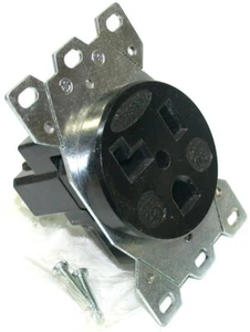 Hubbell 9308 2P3W, 30A 125V, 5-30R Electical Receptacles NIB 110 Available - Picture 1 of 2