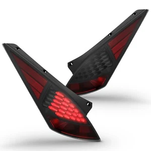 G2 Black Smoke LED Tail Lights For 03 04 05 Nissan 350z Z33 Fairlady Plug & Play - Picture 1 of 5