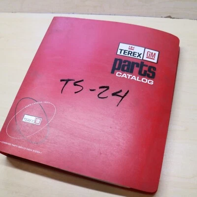 TEREX TS-24 Scraper Tractor Parts manual book list catalog pan motor factory oem - Image 1 of 4