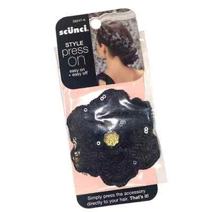 Three Scunci Style Press On Hair Appliques Easy on Easy Off 1 PCS 39247-A - Picture 1 of 1