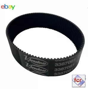 CINGHIA DI TRASMISSIONE ORIGINALE PER TRONCATRICE VIRUTEX TM33W TM33E 276mmX25mm - Imagen 1 de 3