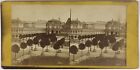 Dresde Allemagne Photo Stereo L53S1n42 Vintage Albumine