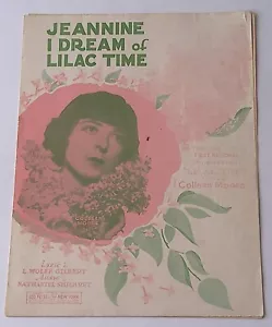 Jeannine I Dream of Lilac Time 1928 Sheet Music - Picture 1 of 1