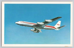 AK Verkehrsflugzeug Star Steam Jet Airliner TWA Airlines - Bild 1 von 3
