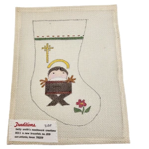 Needlepoint 16Ct Canvas Baby Jesus Betty Smith Traditions New Handpainted - Picture 1 of 2