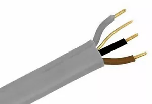 1mm 6243Y 3 Core & Earth, 2way Lighting & Smoke Alarm Cable, Triple and Earth - Picture 1 of 2