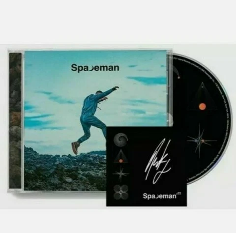 Nick Jonas Spaceman Album With Signed Insert *In Hand* Cover