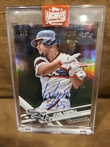 Jose Abreu 1/1 2023 Topps Archives Signatures 2017 Topps Series 2