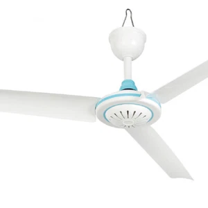 DC 12V Low-voltage 19.7” Ceiling Hanging Fan Household Camping Electrical Fan - Picture 1 of 5