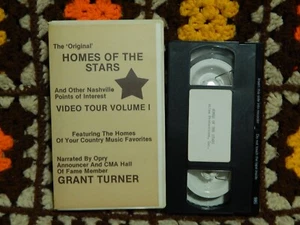 The 'Original' Homes of The Stars: Video Tour Vol. I (VHS) Johnny Cash + - Picture 1 of 3