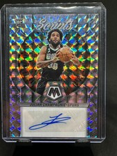 2022-23 Panini Mosaic Scripts Julian Champagnie RC Auto