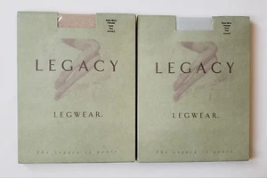 New QVC Legacy Legwear Pantyhose Nude & Dove Plus Size A0462 Lot Of 2 - Picture 1 of 6
