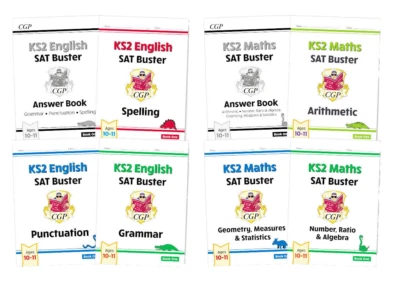 CGP KS2 SAT Buster Book 1 Bundle - includes answers ( 2024 tests & Beyond) - Image 1 of 4