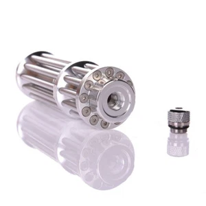 Adjustable Focus 532nm Green Laser Pointer Visible Beam Flashlight &1Star cap - Picture 1 of 11