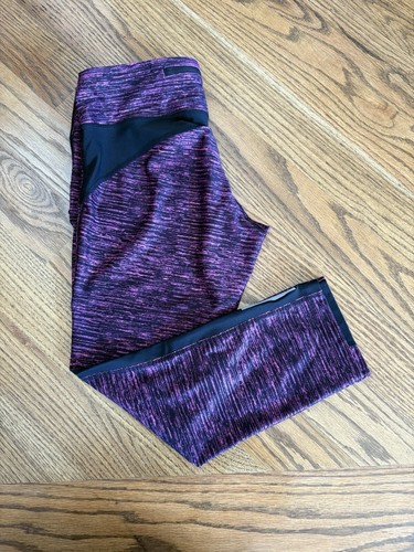 Nike Pantaloni Leggings Atletici Tennis Corsa Palestra Yoga Capri Donna Taglia M (#209)