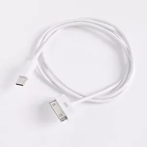 Cable de datos de carga USB tipo C de 1 m a 30 pines para Apple iPhone 3 4 iPad 1 2 3 iPod - Imagen 1 de 9