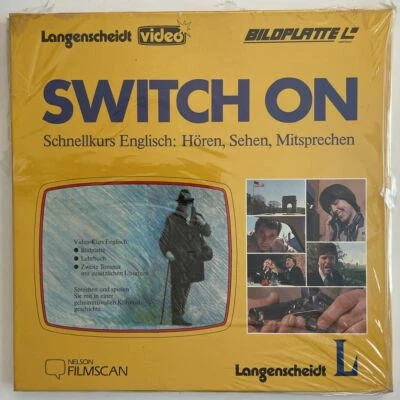 Laserdisc Langenscheidt Switch On Schnellkurs Englisch Box-Set Bildplatte - Bild 1 von 2