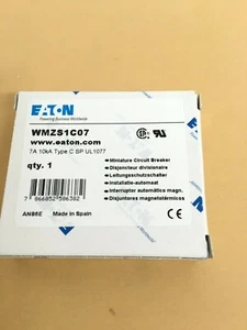 PROTECTOR SUPLEMENTARIO MINIATURA EATON WMZS1C07 SERIE WMZ 7A 277 VAC NUEVO - Imagen 1 de 4