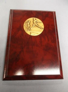 Cheerleading Trofeo Rubí Acabado Placa 5x7 Metal Relieve Premio - Imagen 1 de 1