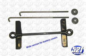WIDE Battery Hold Down Strap Kit Covers Fit 70-1 Challenger Charger 70-76 Duster - Imagen 1 de 1