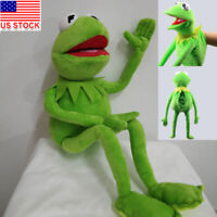 22" Kermit the Frog Hand Puppet Soft Plush Doll Toy Kids Birthday Best Xmas Gift