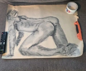 Artwork Signed By Unknown Artist Rare - Picture 1 of 5