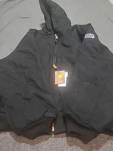 Carharrt Mens 3xl Black Coat, American Bean, NWT - Picture 1 of 6