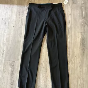 Neu mit Etikett Axist Herrenhose 34 x 32 Ultra Serie schwarz hochwertig bügelfrei elegant plissiert - Bild 1 von 7