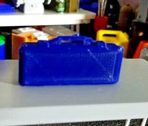 RC 1/10 Maßstab dunkelblau kleine lange Pelikanhülle Gepäckzubehör Rock Crawler - Bild 1 von 8