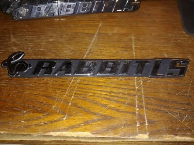 Nuevo de Lote Antiguo Insignia/Emblema 76-83 Volkswagen Rabbit LS VW #175 853 687-AE Foto 1 de 4