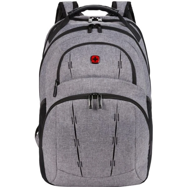 Mochila tándem Wenger con bolsillo para portátil de 16", gris/negro Foto 1 de 1