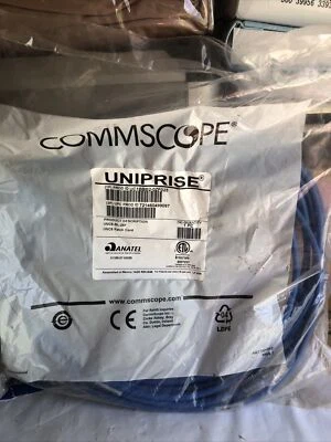 LCommScope Uniprise UNC6 Patch Cords UNC6-BL-25 Sealed 25 FT - Image 1 of 2