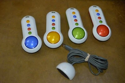 Repuesto Oficial Scene It Buzzer Mando Inalámbrico Xbox 360 Lote de 4 Foto 1 de 3