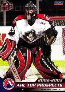 2002-03 AHL Top Prospects #33 Maxime Ouellet - Picture 1 of 1