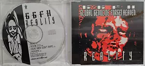 Global Genocide Forget Heaven - Reality CD 4 songs slimcase KTB 9TCD - Picture 1 of 1
