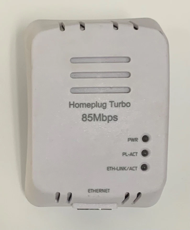 Aztech HL105E Homeplug Turbo 85 Mbps Powerline Adaptor Ethernet - Image 1 of 1