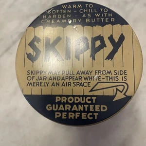 FRASCO DE MANTEQUILLA DE MANÍ SKIPPY de colección. (NJ) - Imagen 1 de 2