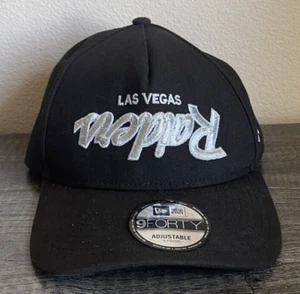 Las Vegas Raiders NFL New Era Upside Down Logo 9FORTY A-Frame Hat - Picture 1 of 9