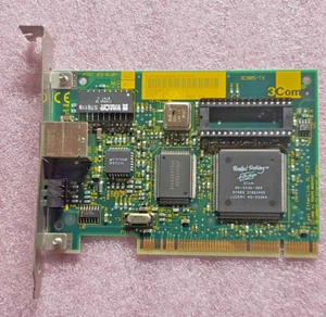 3Com 3C905-TX Fast Etherlink XL PCI 10/100 Ethernet Card, working LAN Adapter - Bild 1 von 2