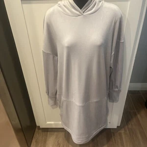 Express Damen Medium Pullover Hoodie Kleid - Bild 1 von 5