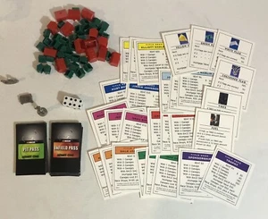 NASCAR Monopoly Board Game Replacement Pieces Not Complete - Picture 1 of 3