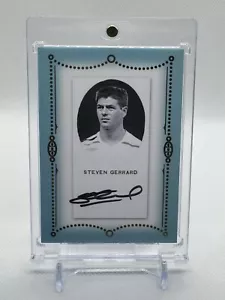 Steven Gerrard On Card Auto /08 Futera 2024 Glory Liverpool Anglia Legend Auto - Zdjęcie 1 z 3
