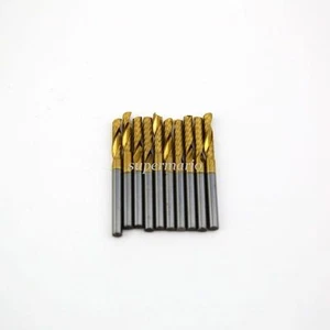 5 brocas de enrutador CNC recubiertas de carburo de titanio N2 herramientas de una sola flauta 12 mm - Imagen 1 de 1
