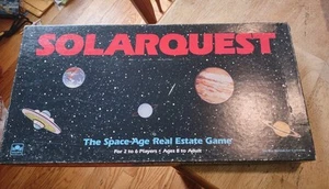 Vintage 1986 SOLARQUEST Space Board Game by Golden Near Complete - Picture 1 of 5